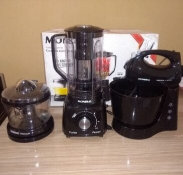 Kit KT-105-B Mondial com Liquidificador Batedeira - Espremedor