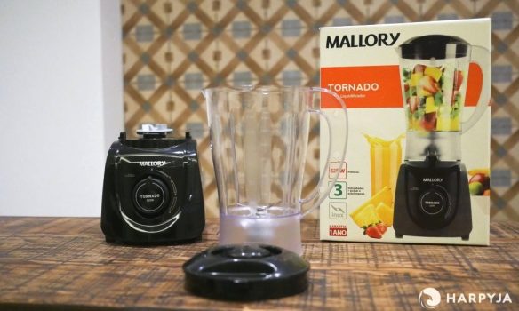 Liquidificador Mallory Tornado 1,5L Preto - 520w- 127v
