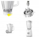 Liquidificador Philips Walita RI2240/01 3 Litros 5 Velocidades 1200W Branco
