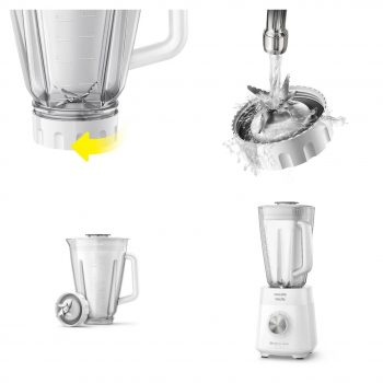 Liquidificador Philips Walita RI2240/01 3 Litros 5 Velocidades 1200W Branco
