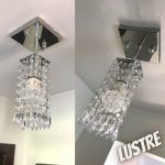 Lustre Clearcrillic Cristal Acrílico Quadrado Perfeito