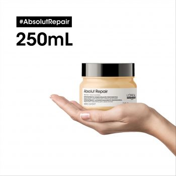 Máscara de Tratamento Reparadora Absolut Repair Gold Quinoa Serie Expert 250G, L´Oreal Professionnel Paris