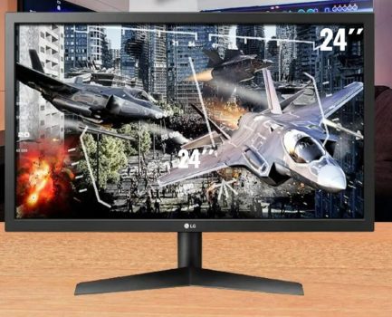 Monitor Gamer LG 24" LED Full HD 144Hz, 1ms MBR, HDMI x2, DisplayPort, AMD RADEON FreeSync, LG, 24GL600F, LED, 23.6