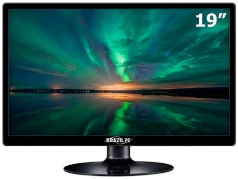MONITOR LED 19,0" BRAZILPC 18887 HDMI BI