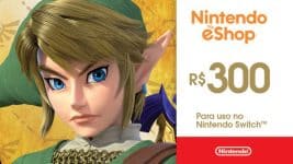 Nintendo - Gift Card Digital 300 Reais - Nuuvem