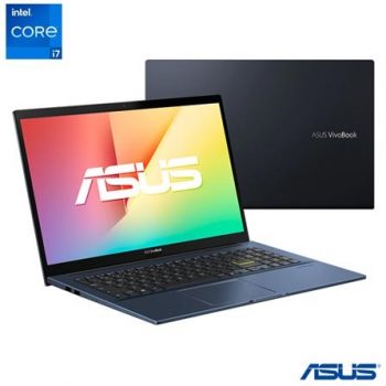 Notebook VivoBook Asus, Intel Core i7-1165G7, 16GB,512GB SSD,Placa Intel Iris Xe, Tela 15,6", W11, Black- X513EA-EJ3011W