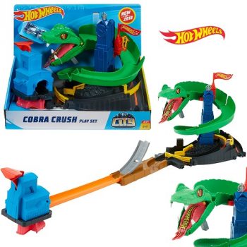 Pista Ataque de Cobra, Hot Wheels, Mattel