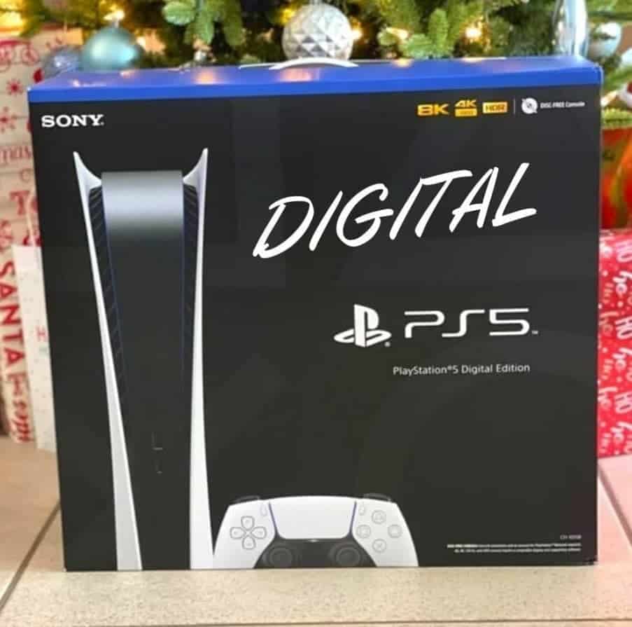 Console PlayStation 5 Digital Edition 825GB SSD - 1 Controle