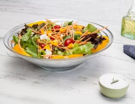 Saladeira de Vidro Redonda Ruvolo - Gourmet