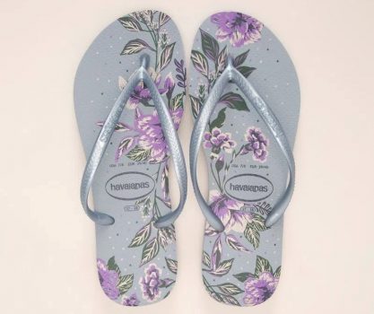 Seleção de Havaianas Femininas Estampadas
