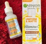 Sérum Facial Antimarcas Garnier Uniform & Matte Vitamina C, 30ml