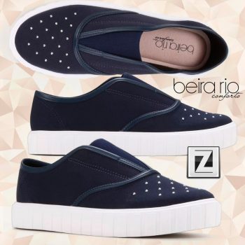 Slip On Beira Rio Elástico Feminino