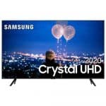 Smart TV Samsung Crystal UHD TU8000 4K 82", Borda Infinita, Visual Livre de Cabos e Wi-Fi - UN82TU8000GXZD