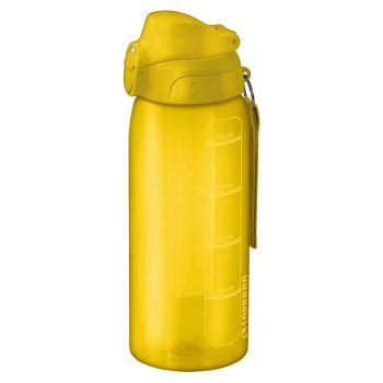 Squeeze 750Ml com Tubo de Gelo, Soprano, 0540, Amarelo, Pequeno