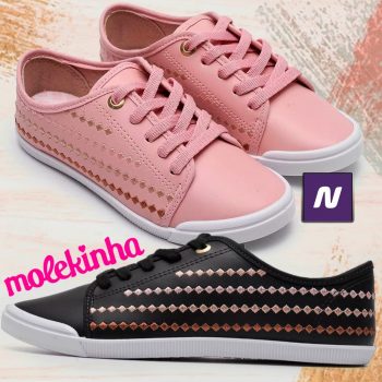 Tênis Infantil Soft Pop Molekinha Menina