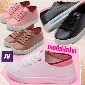 Tênis Infantil Soft Pop Molekinha Menina