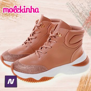 Tênis Infantil Soft Pop Molekinha Menina