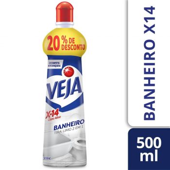 Tira Limo Veja Banheiro X14 500ml Oferta