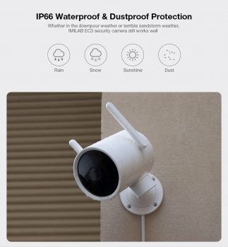 Xiaomi Mijia IMILAB EC3 Outdoor Security Camera Global
