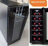Adega Brastemp 12 Garrafas com painel touch - BZC12BE