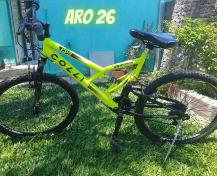 Bicicleta Colli Bike GPS 21 Marchas Aro 26 – Amarela