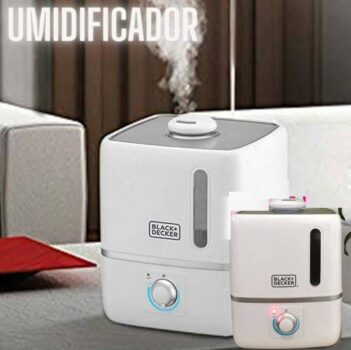 BLACK+DECKER Umidificador Bivolt Branco AIR1000-BR