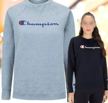 Blusão Champion Feminino Felpado Boyfriend Logo