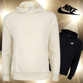 Blusão Nike Masculino com Capuz Sportswear Club Hoodie