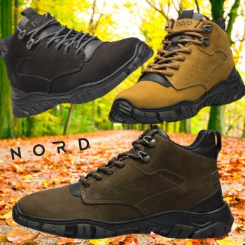 Bota de Couro Impermeável Nord Atacama New - Masculina