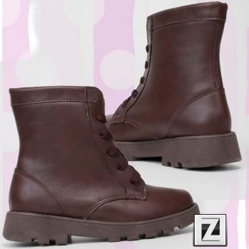 Bota Infantil Coturno Tininha Feminina