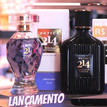 Botica 214 Verano en Firenze Eau de Parfum Floral Frutal 75ml / Fougère Aromático 90ml