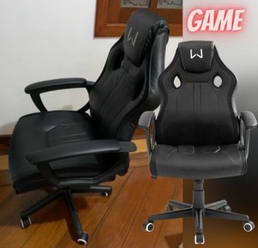 Cadeira Gamer Warrior Karna GA201 Preta - Multilaser