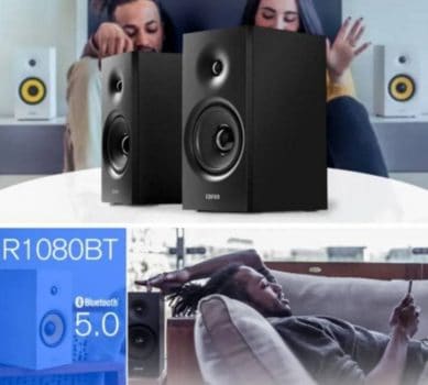 Caixa de Som Bluetooth EDIFIER R1080BT 24W RMS – Preto