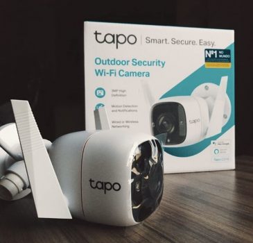 Câmera de Segurança Externa Wi-Fi TP-Link Tapo C310, Compatível com Alexa