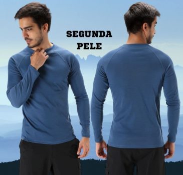 Camisa Segunda Pele Manga Longa Nord Outdoor Under Basic - Masculina