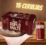 Cerveja Brahma Duplo Malte Lata 269ml - 15 Unidades