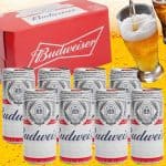 Cerveja Budweiser 269ml - 8 Unidades ou Cerveja Stella Artois Lata 269ml Pack - 8 unidades