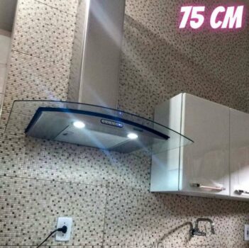 Coifa de Parede Fogatti Inox 75cm 3 Velocidades - Cvc Slim