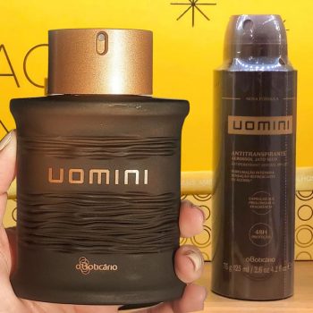 Combo Presente Uomini: Desodorante Colônia 100ml + Antitranspirante Aerossol 75g
