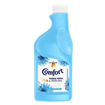 Comfort Facilitador de Passar Roupas Líquido 500ml Refil, Azul