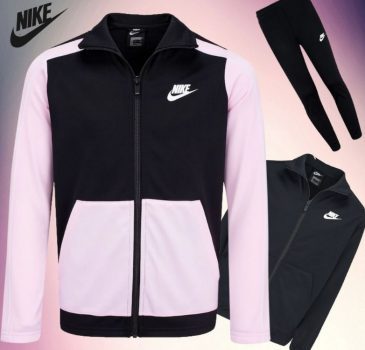 Conjunto de Agasalho Infantil Nike Futura Poly Cuff