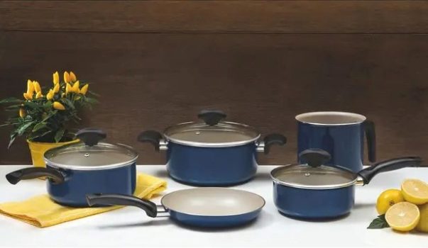 Conjunto de Panelas Tramontina Georgia - Antiaderente 5 Peças