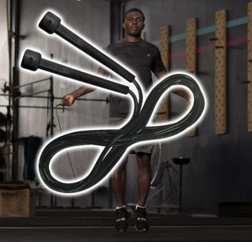 Corda de Pular Muvin Basics Tamanho Ajustável em PVC - Corda de Saltos Com Velocidade Para Treino Funcional - Exercícios - Cross Training - Academia - Tamanho Máximo 3,15 Metros - Várias Cores