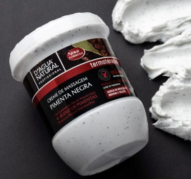 Creme de Massagem Pimenta Negra, D'agua Natural, 650 g