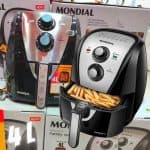 Fritadeira A Ar Mondial Family Inox Black Afn 40 Bi 4l 127v