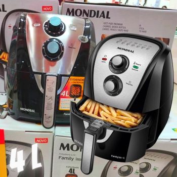 Fritadeira A Ar Mondial Family Inox Black Afn 40 Bi 4l 127v