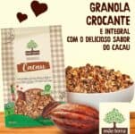 Granola Cacau Nibs Mãe Terra Pacote 800g