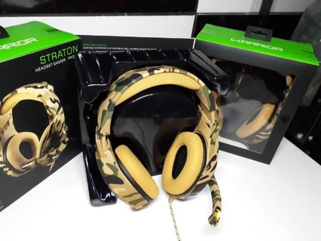 Gamer Headset Straton USB Stereo LED Warrior - PH305 - AliExpress