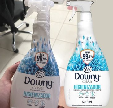 Higienizador Downy para Roupas e Superfícies - 500ml, Branco