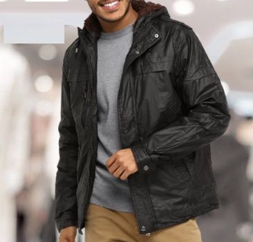 Jaqueta H.H Basic Capuz Felpudo Masculina